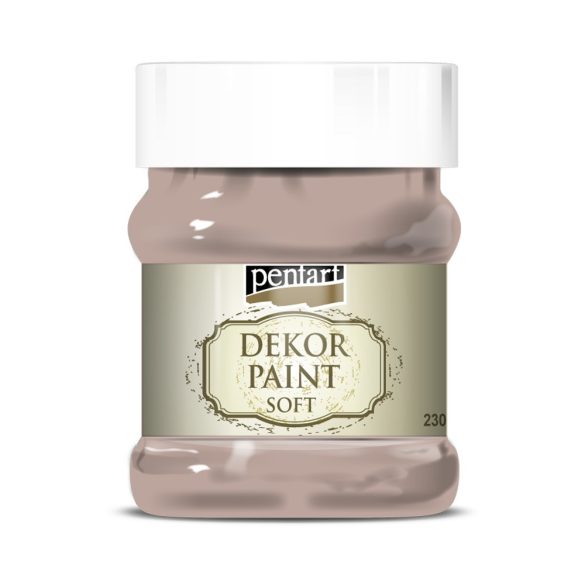 PentArt lágy dekorfesték - vintage barna - 230 ml
