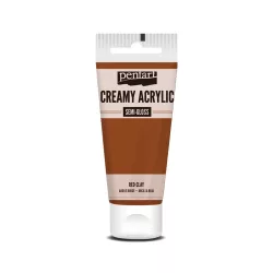   PentArt Krémes akrilfesték - selyemfényű  - vörösagyag - 60 ml