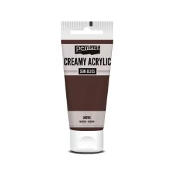   PentArt Krémes akrilfesték - selyemfényű  - barna - 60 ml