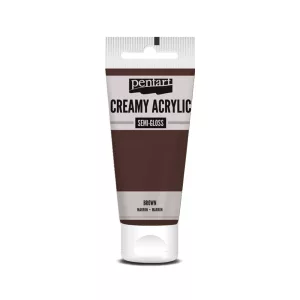 PentArt Krémes akrilfesték - selyemfényű  - barna - 60 ml