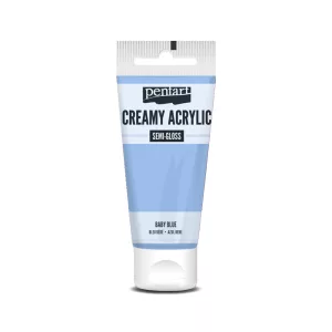 PentArt Krémes akrilfesték - selyemfényű  - bébikék - 60 ml