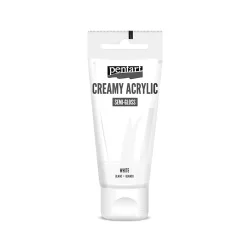   PentArt Krémes akrilfesték - selyemfényű  - fehér - 60 ml