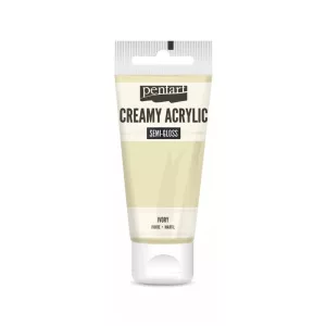 PentArt Krémes akrilfesték - selyemfényű  - elefántcsont - 60 ml