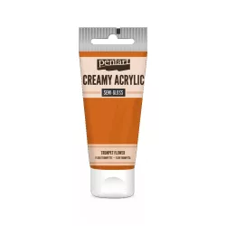   PentArt Krémes akrilfesték - selyemfényű  - trombitavirág - 60 ml