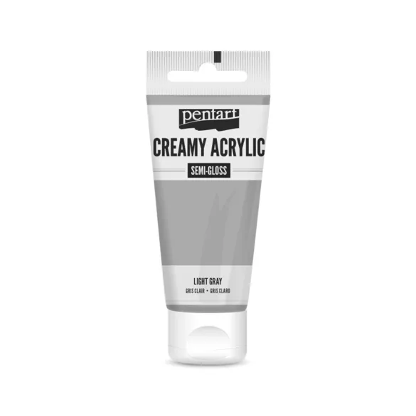 PentArt Krémes akrilfesték - selyemfényű  - világosszürke - 60 ml