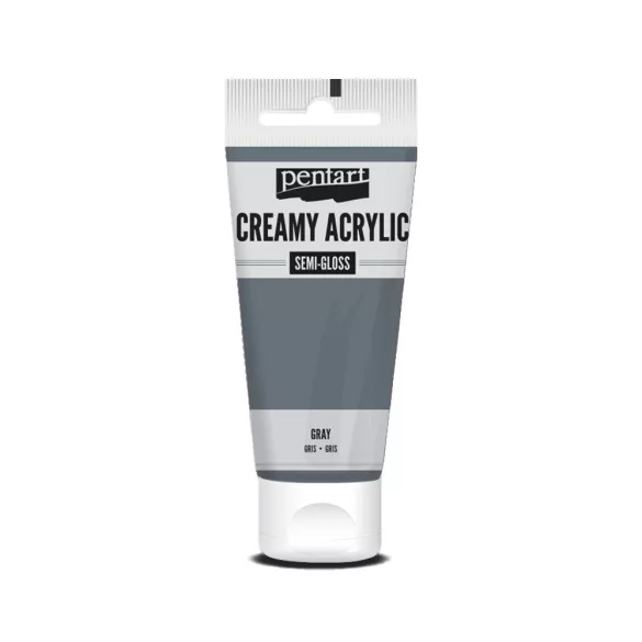PentArt Krémes akrilfesték - selyemfényű  - szürke - 60 ml