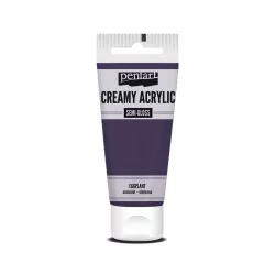   PentArt Krémes akrilfesték - selyemfényű  - padlizsán - 60 ml