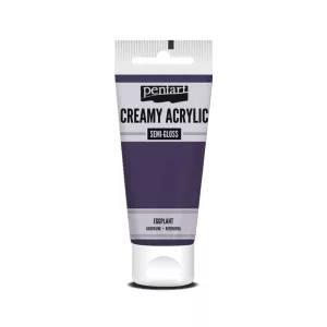PentArt Krémes akrilfesték - selyemfényű  - padlizsán - 60 ml