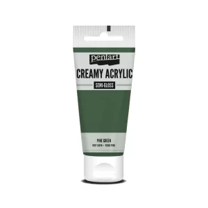 PentArt Krémes akrilfesték - selyemfényű  - fenyőzöld - 60 ml