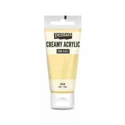   PentArt Krémes akrilfesték - selyemfényű  - krémszín - 60 ml