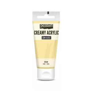 PentArt Krémes akrilfesték - selyemfényű  - krémszín - 60 ml