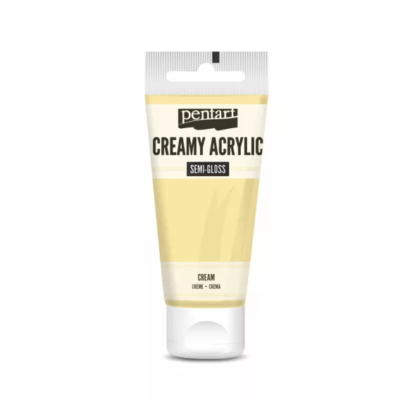 PentArt Krémes akrilfesték - selyemfényű  - krémszín - 60 ml