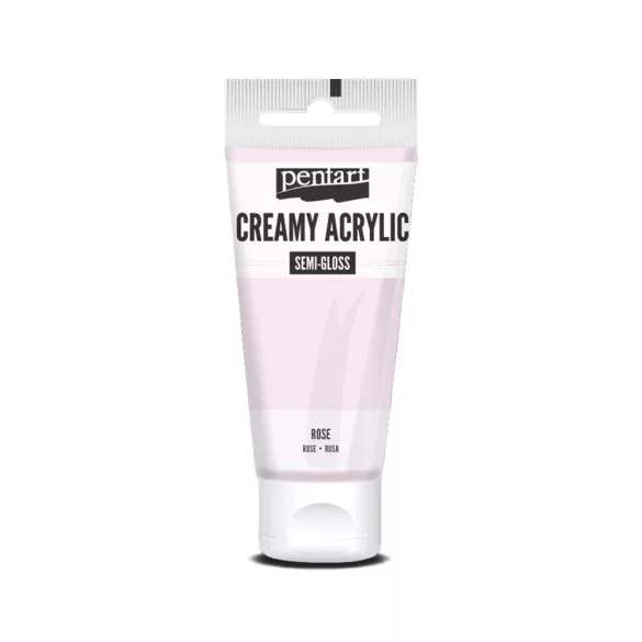 PentArt Krémes akrilfesték - selyemfényű  - rózsaszín - 60 ml