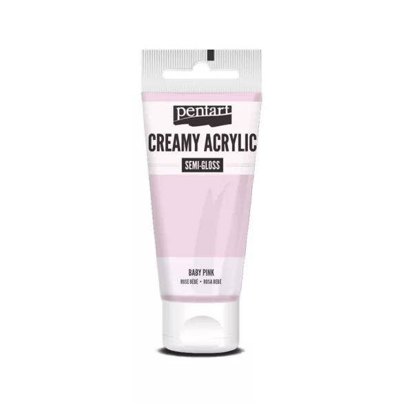 PentArt Krémes akrilfesték - selyemfényű  - bébirózsaszín - 60 ml