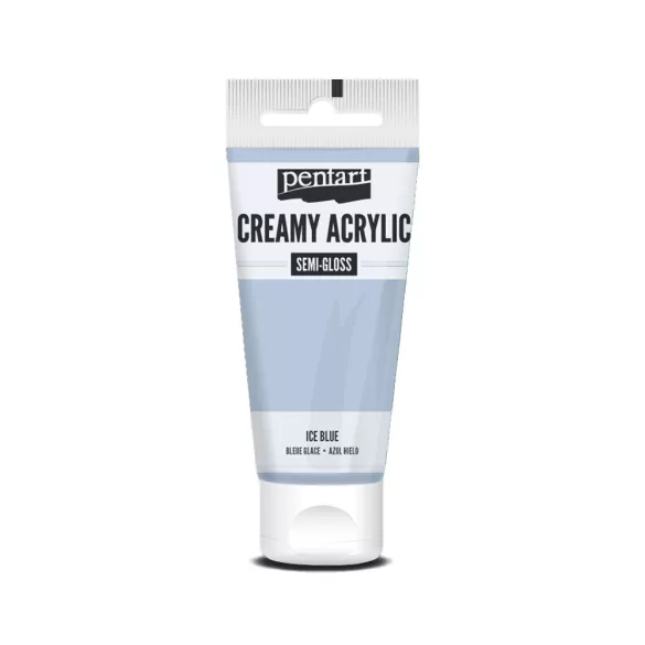 PentArt Krémes akrilfesték - selyemfényű  - jégkék - 60 ml
