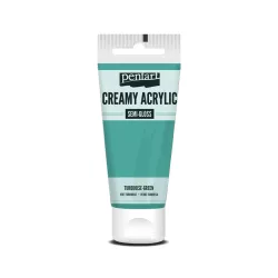   PentArt Krémes akrilfesték - selyemfényű  - türkizzöld - 60 ml