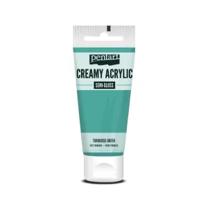 PentArt Krémes akrilfesték - selyemfényű  - türkizzöld - 60 ml