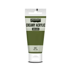   PentArt Krémes akrilfesték - selyemfényű  - olíva - 60 ml