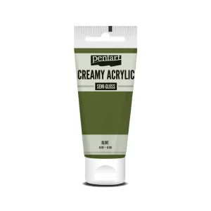 PentArt Krémes akrilfesték - selyemfényű  - olíva - 60 ml