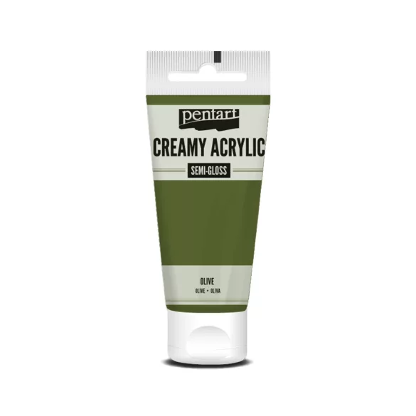PentArt Krémes akrilfesték - selyemfényű  - olíva - 60 ml