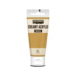 PentArt Krémes akrilfesték - metál - arany - 60 ml