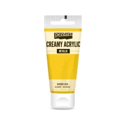 PentArt Krémes akrilfesték - metál - barokkarany - 60 ml