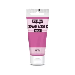 PentArt Krémes akrilfesték - metál - magenta - 60 ml