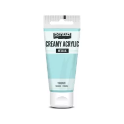 PentArt Krémes akrilfesték - metál - türkiz - 60 ml