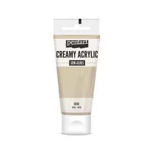 PentArt Krémes akrilfesték - selyemfényű  - bézs - 60 ml