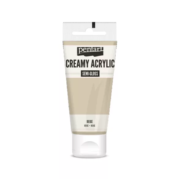 PentArt Krémes akrilfesték - selyemfényű  - bézs - 60 ml