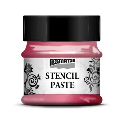   PentArt Stencilező paszta - gyöngyház - 50 ml - mályvarózsa