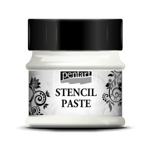 PentArt Stencilező paszta - metál - 50 ml - ezüst