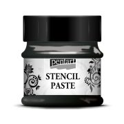   PentArt Stencilező paszta - metál - 50 ml - fekete gyémánt