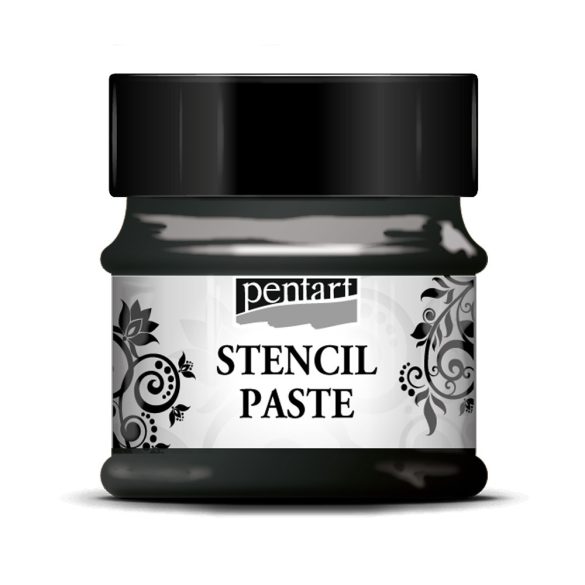 PentArt Stencilező paszta - metál - 50 ml - fekete gyémánt