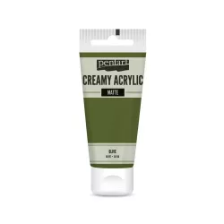 PentArt Krémes akrilfesték - matt - olíva - 60 ml