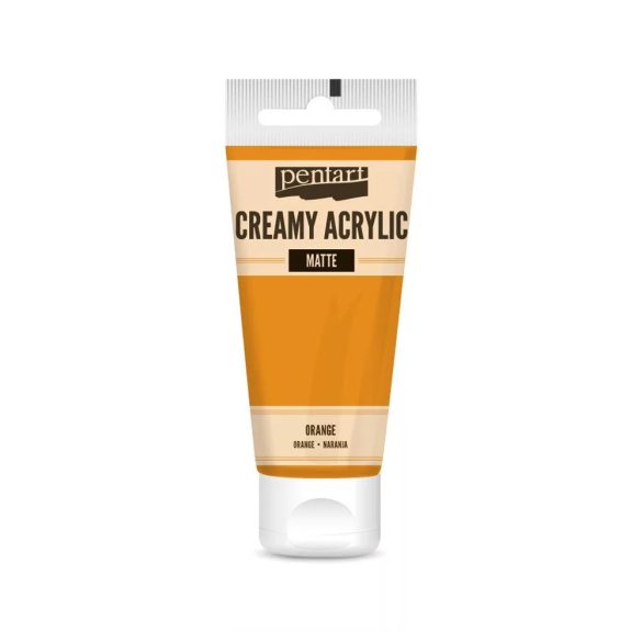 PentArt Krémes akrilfesték - matt - narancs - 60 ml