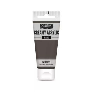 PentArt Krémes akrilfesték - matt - földbarna - 60 ml