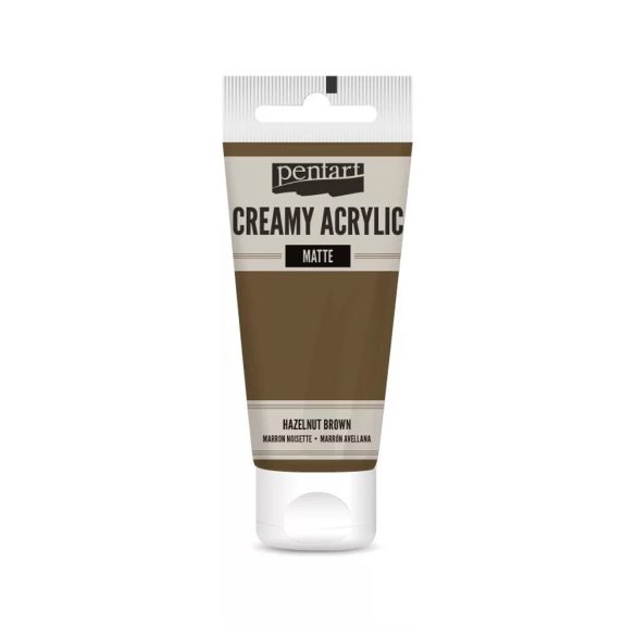 PentArt Krémes akrilfesték - matt - mogyoróbarna - 60 ml
