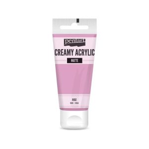 PentArt Krémes akrilfesték - matt - rózsazsín - 60 ml