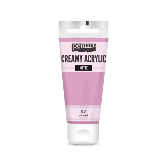 PentArt Krémes akrilfesték - matt - rózsazsín - 60 ml