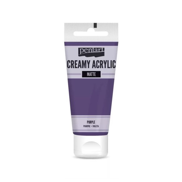 PentArt Krémes akrilfesték - matt - lila - 60 ml