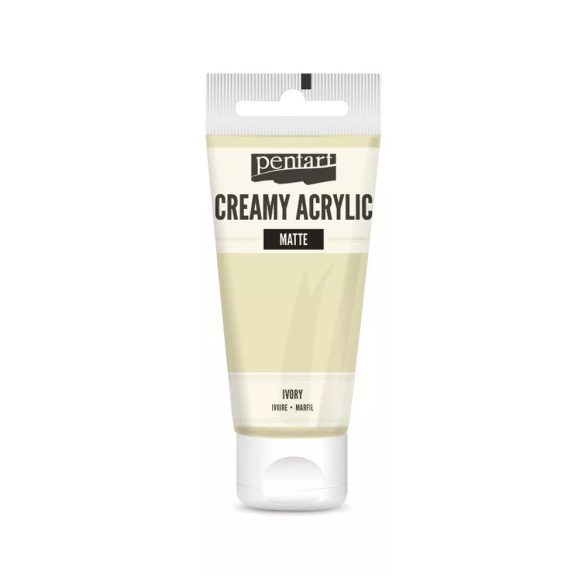 PentArt Krémes akrilfesték - matt - elefántcsont - 60 ml