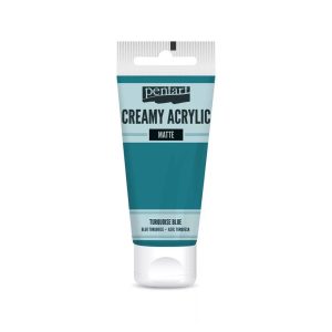 PentArt Krémes akrilfesték - matt - türkizkék - 60 ml