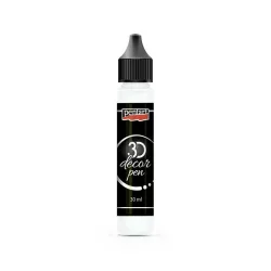 PentArt 3D Dekortoll - fehér - 30 ml