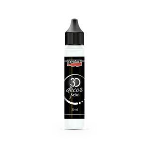 PentArt 3D Dekortoll - fehér - 30 ml