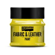 PentArt Textil és bőrfesték - sárga - 50 ml