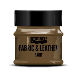 PentArt Textil és bőrfesték - sötétbarna - 50 ml