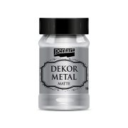 PentArt Dekormetál - matt - ezüst - 100 ml