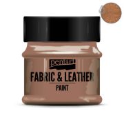 PentArt Textil és bőrfesték - csillogó bronz - 50 ml