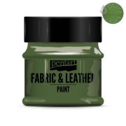 PentArt Textil és bőrfesték - csillogó zöld - 50 ml